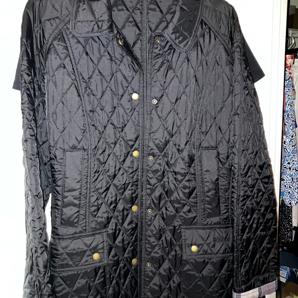 Barbour Women’s Summer Beadnell Black Quilted Jacket